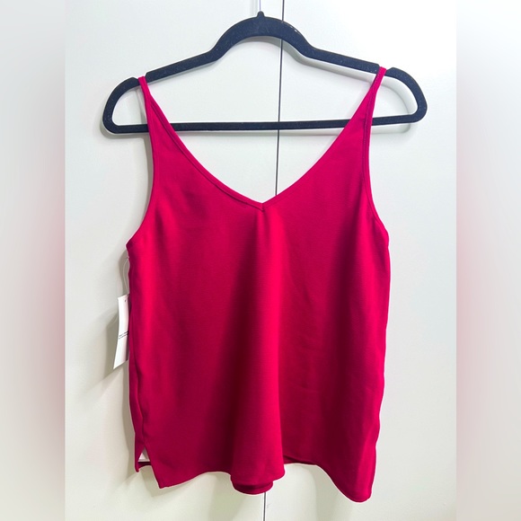 American Apparel Crepe V-Neck Strapy Cami - Picture 2 of 6